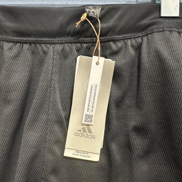 Adidas Mens Axis Knit 3.0 Shorts Training HE1167 Regular Fit Carbon Black Size M - Picture 5 of 6